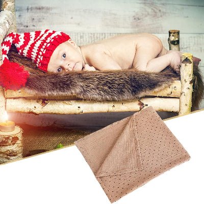 Couverture - SnugWrap™ - Marron Pointillé - Planète bébé