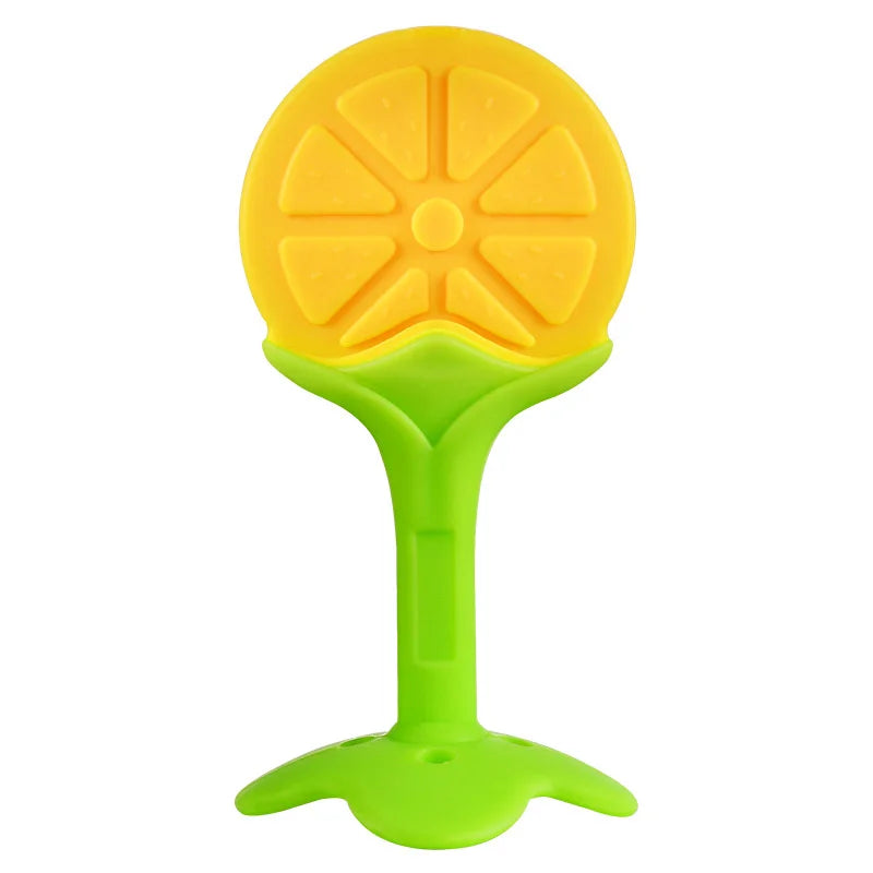 đđ¶ Jouet de Dentition BĂ©bĂ© â Sucette Ă MĂącher en Silicone en Forme de Fruitâą