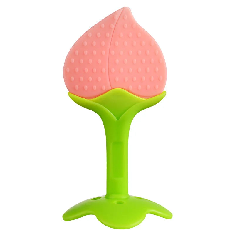 đđ¶ Jouet de Dentition BĂ©bĂ© â Sucette Ă MĂącher en Silicone en Forme de Fruitâą