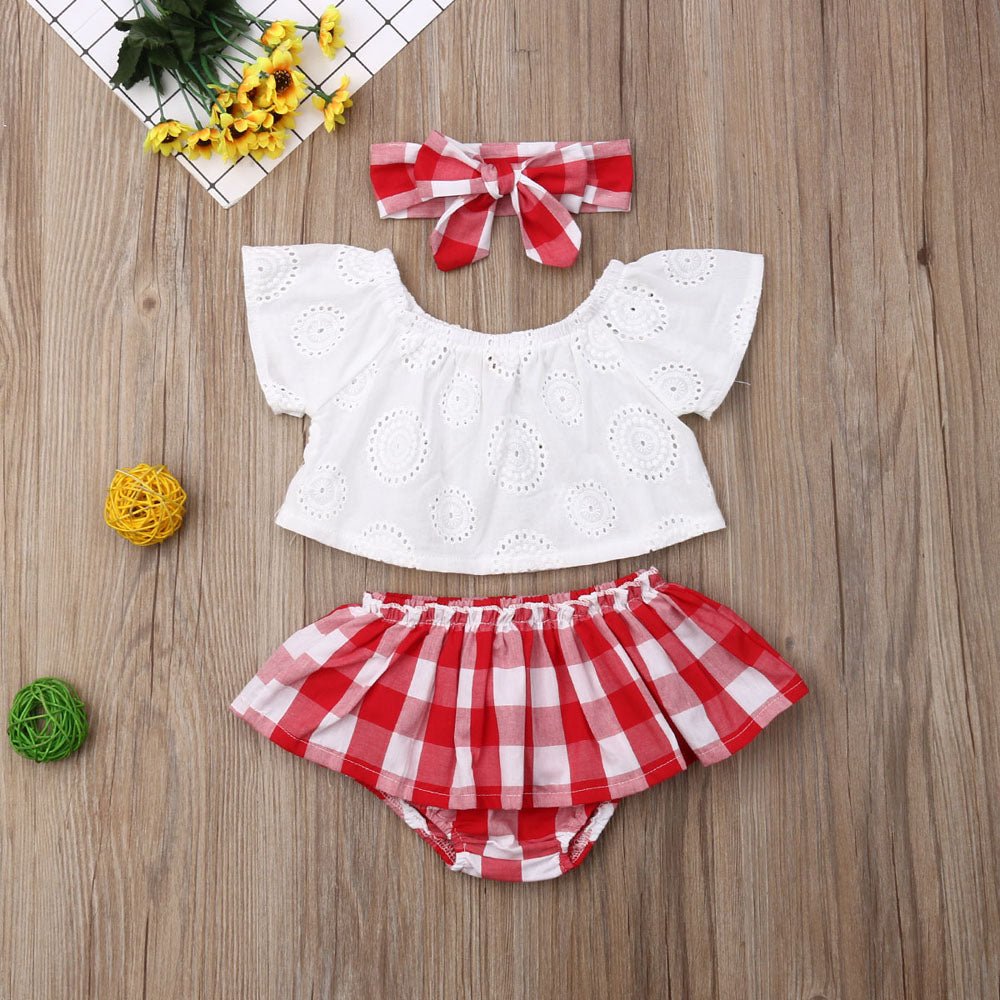 Ensemble 3 pièces bébé fille - Planète bébé