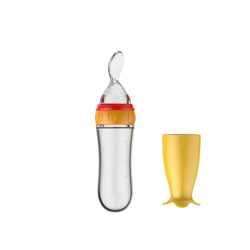 đ„ Biberon CuillĂšre en Silicone â Pour Nourrissons â Aliment Liquide ou Semi-Liquide â Sans BPA â Facile Ă Presserâą