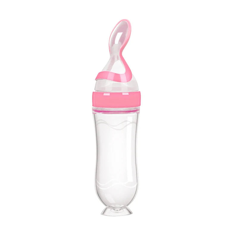 đ„ Biberon CuillĂšre en Silicone â Pour Nourrissons â Aliment Liquide ou Semi-Liquide â Sans BPA â Facile Ă Presserâą