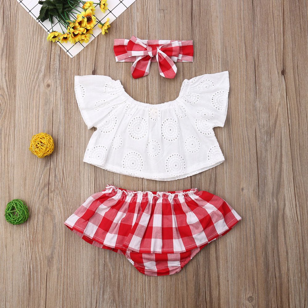 Ensemble 3 pièces bébé fille - Planète bébé