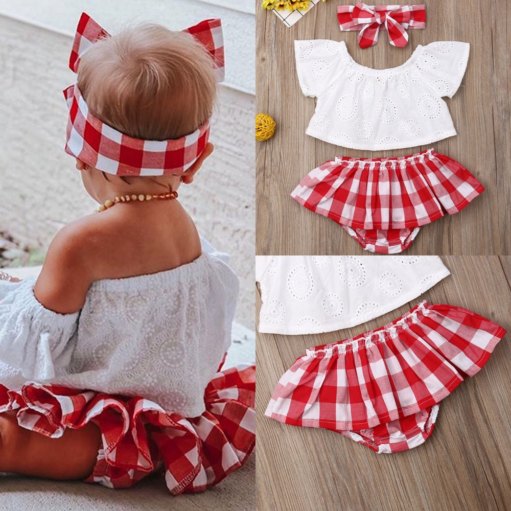 Ensemble 3 pièces bébé fille - Planète bébé