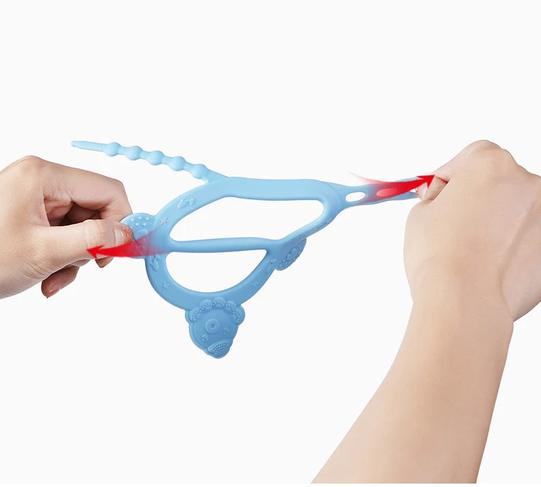 đđ¶ Jouet de Dentition BĂ©bĂ© â Sucette Ă MĂącher en Silicone en Forme de Fruitâą