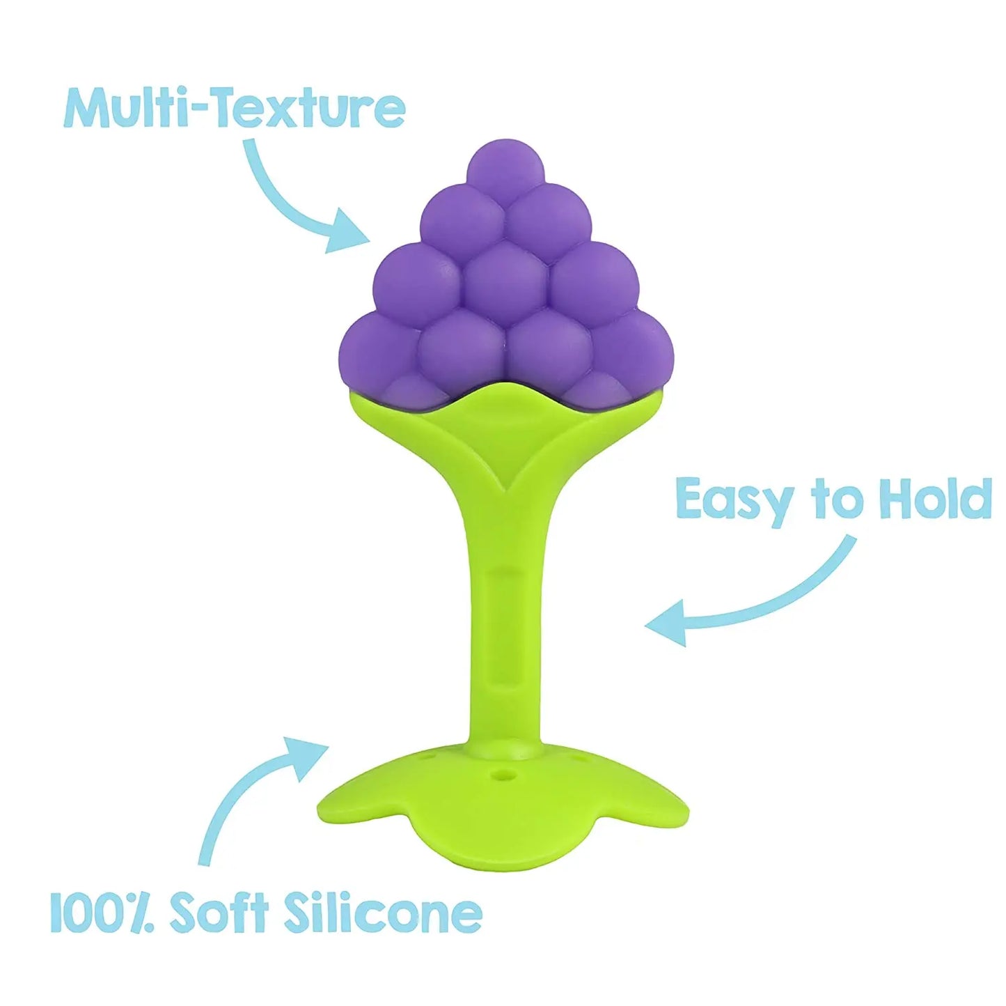 đđ¶ Jouet de Dentition BĂ©bĂ© â Sucette Ă MĂącher en Silicone en Forme de Fruitâą - PlanĂšte bĂ©bĂ©