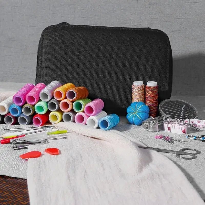 đ§” Kit de Couture Complet DIY â BoĂźte Multifonction pour Broderie, Raccommodage et Couture Ă la Mainâą - PlanĂšte bĂ©bĂ©