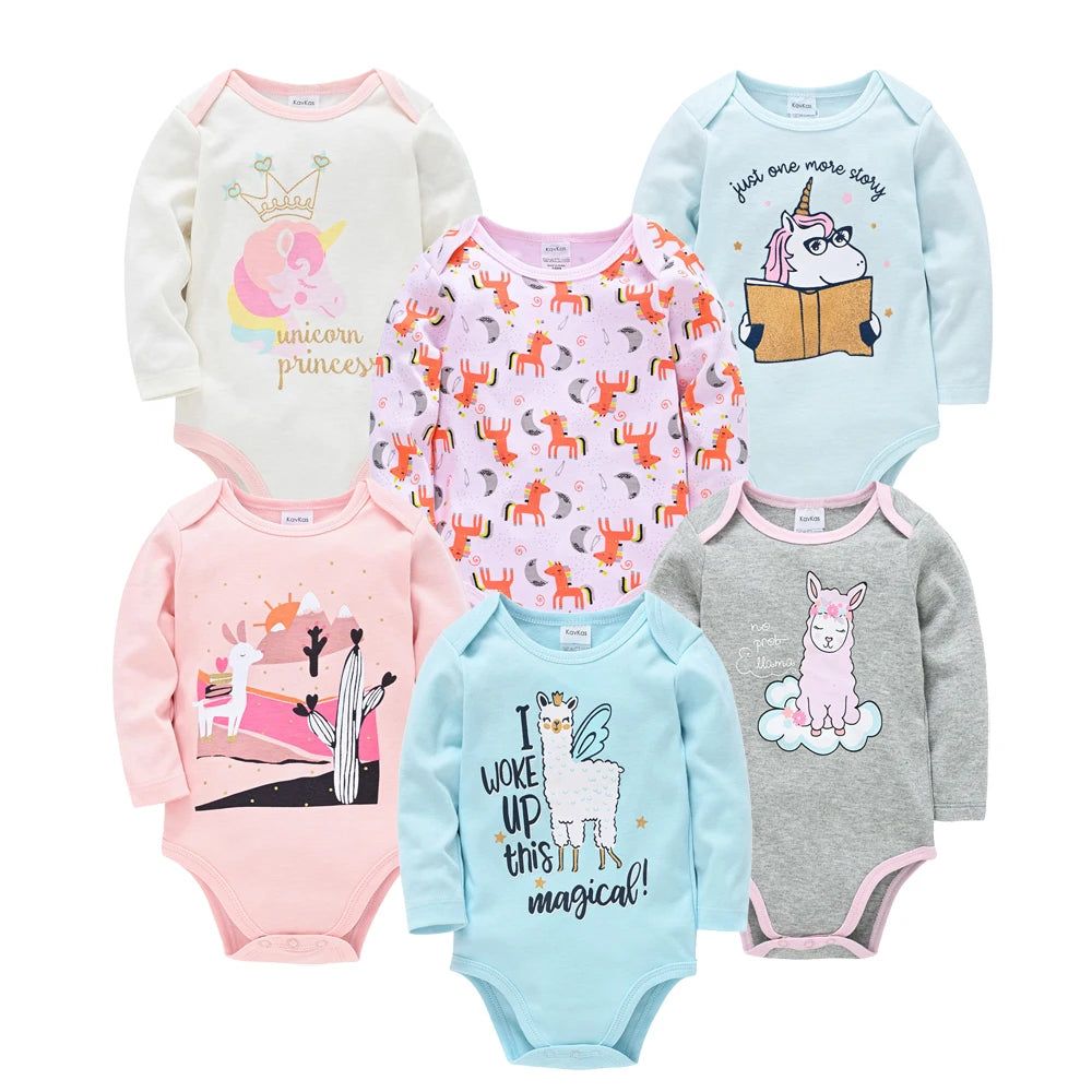 đ¶ Lot de 3 ou 6 Bodies BĂ©bĂ© â Kavkas | Coton Doux & Style Mignon â Garçon &Filleâą