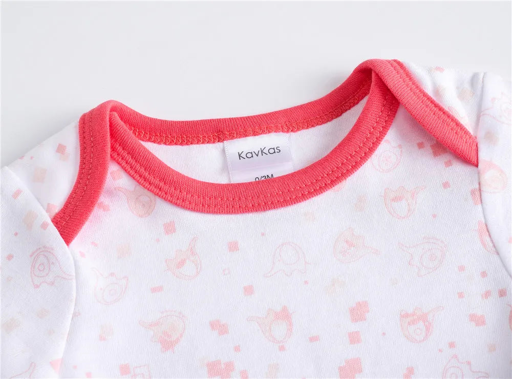 đ¶ Lot de 3 ou 6 Bodies BĂ©bĂ© â Kavkas | Coton Doux & Style Mignon â Garçon &Filleâą