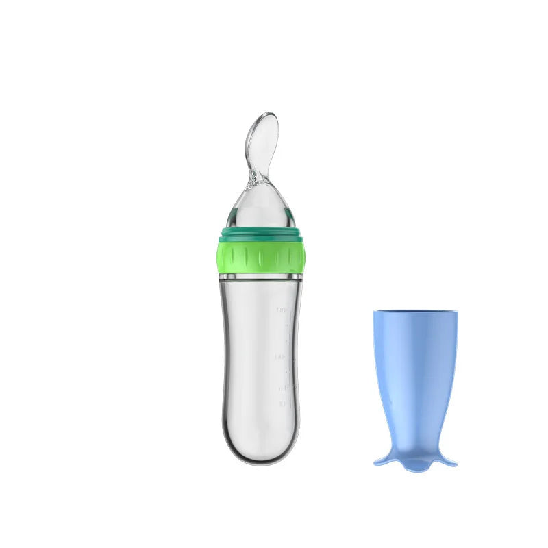 đ„ Biberon CuillĂšre en Silicone â Pour Nourrissons â Aliment Liquide ou Semi-Liquide â Sans BPA â Facile Ă Presserâą