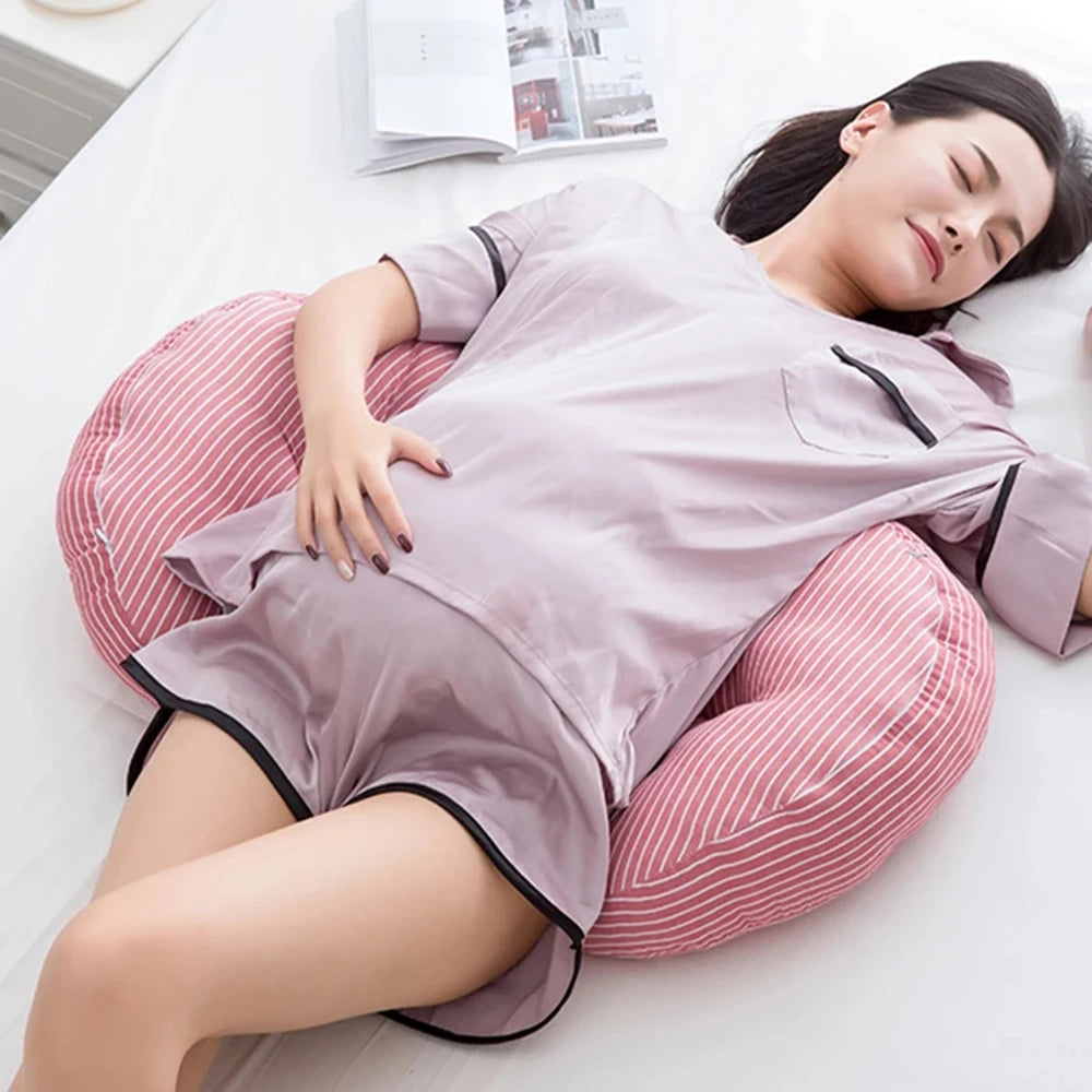 coussin de grossesse en U multifonction