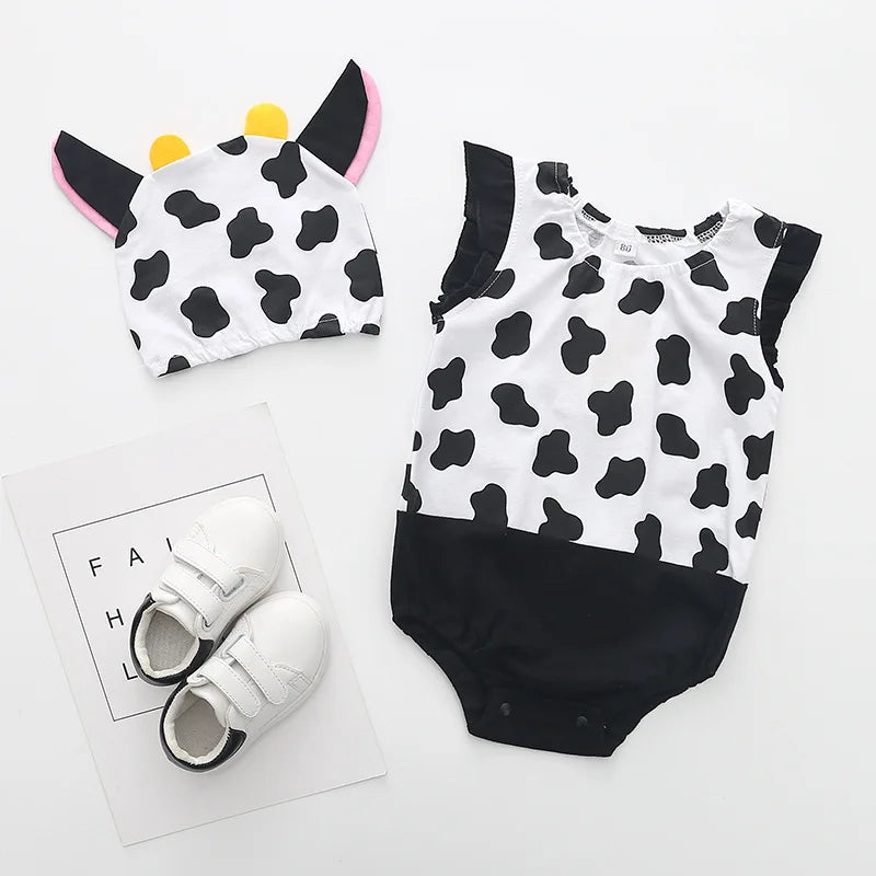 đ¶đ Ensemble Body & Chapeau pour BĂ©bĂ© â ĂtĂ© â Coton Doux â ImprimĂ© Adorable â 0 Ă 12 Moisâą - PlanĂšte bĂ©bĂ©