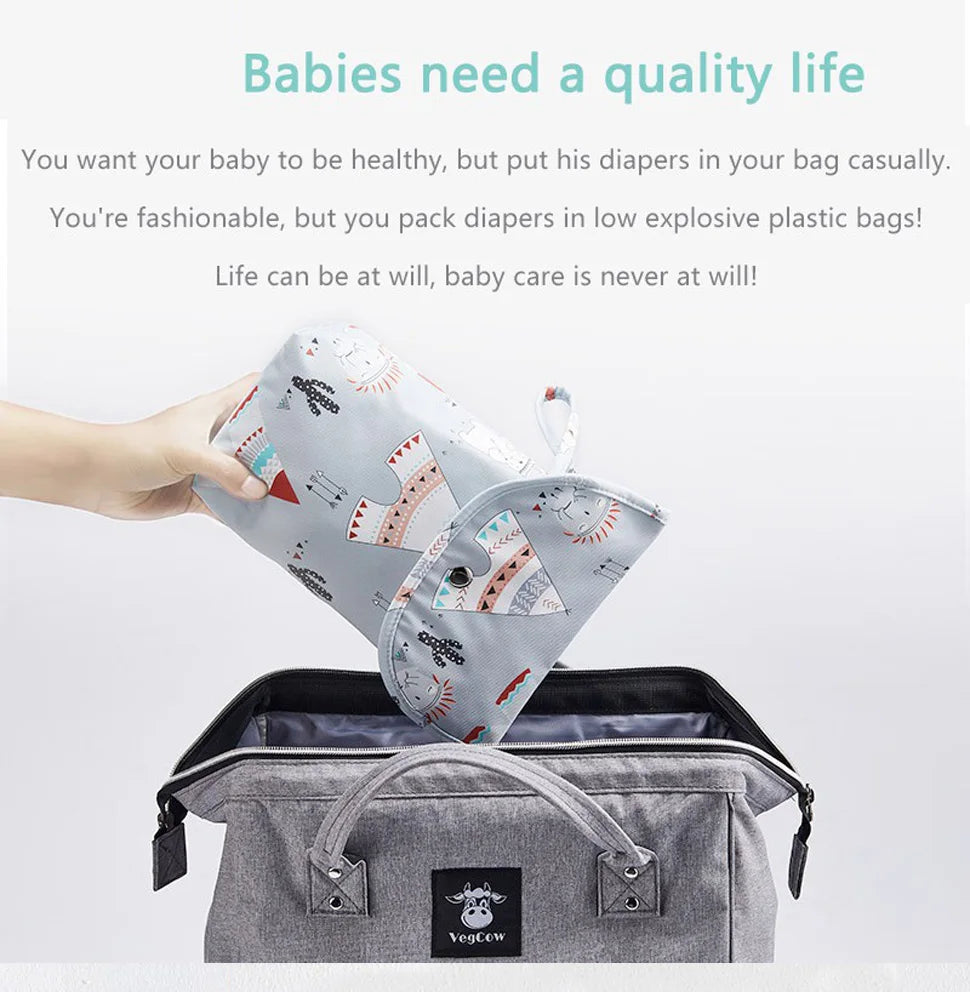 sac à langer imperméable-Couches Bébé