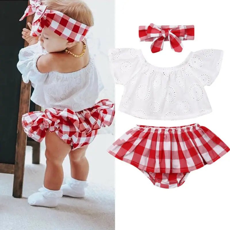 Ensemble 3 pièces bébé fille - Planète bébé