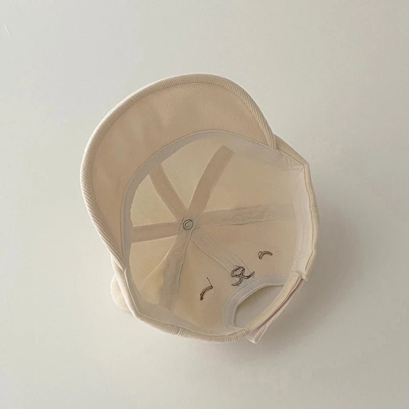 đ§ą Casquette BĂ©bĂ© "Petit Ours" â Avec Oreilles â Coton Respirant â Protection Soleil â Look Kawaii & Confort Assuré⹠- PlanĂšte bĂ©bĂ©