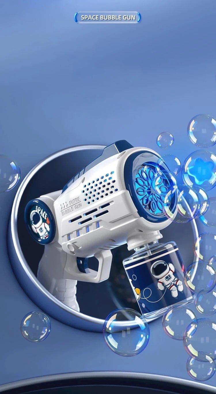 Pistolet à Bulles Électrique Astronaute® - Planète bébé