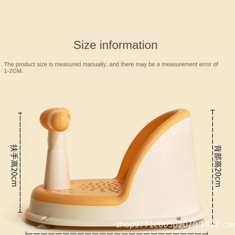 🚿 Siège de Douche Portable pour Enfant – Support de Bain pour Nouveau-nés et Jeunes Enfants™ - Planète bébé