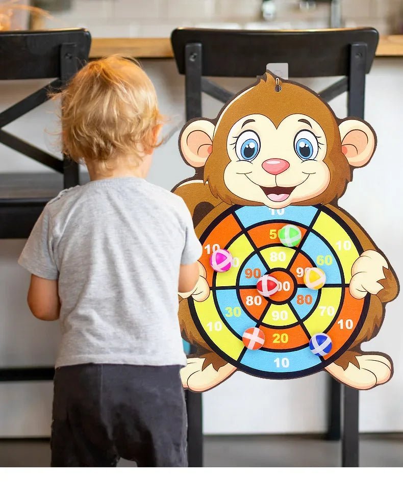 đŻ Jeu de FlĂ©chettes Ăducatif avec Balles Collantes â Pour Enfants de 3 Ă 7 Ansâą - PlanĂšte bĂ©bĂ©