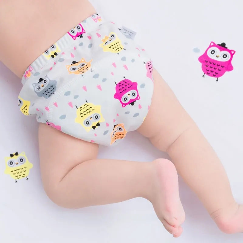 đ©Čđ¶ Culotte d'Apprentissage BĂ©bĂ© â Coton Lavable â Couleur Unie â 1 Ă 3 Ansâą