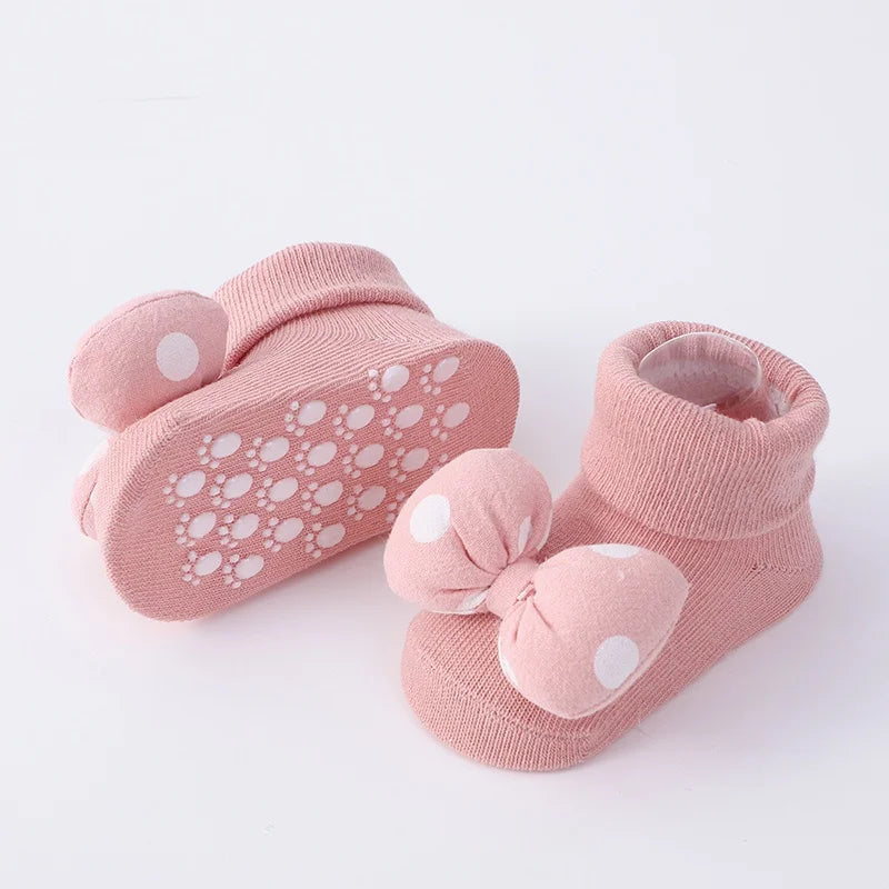 Baby Girl Headbands Socks 2Pcs/Set Sweet Cute Bow Newborn Baby Headband Elasitc Hair Bands Hair Accessories Xmas Gift™ - Planète bébé
