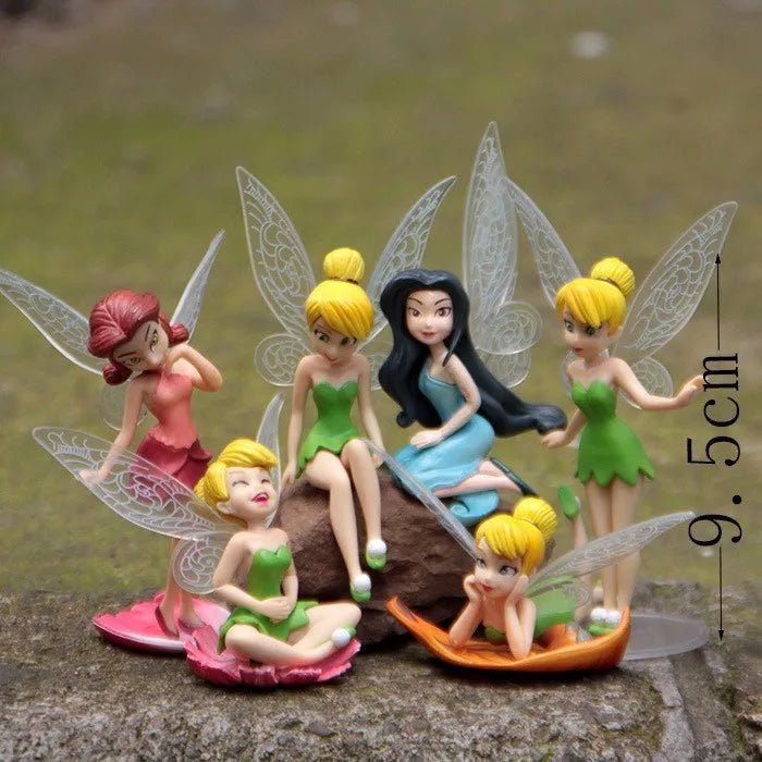 Figurines Fée Clochette 6pcs ™ - Planète bébé