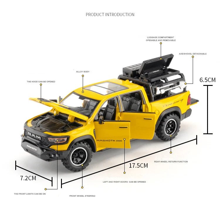 Voiture Miniature DODGE Mammoth 1000 TRX™ - Planète bébé