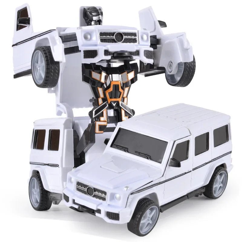 Voiture Robot Transformable à Inertie® - Planète bébé