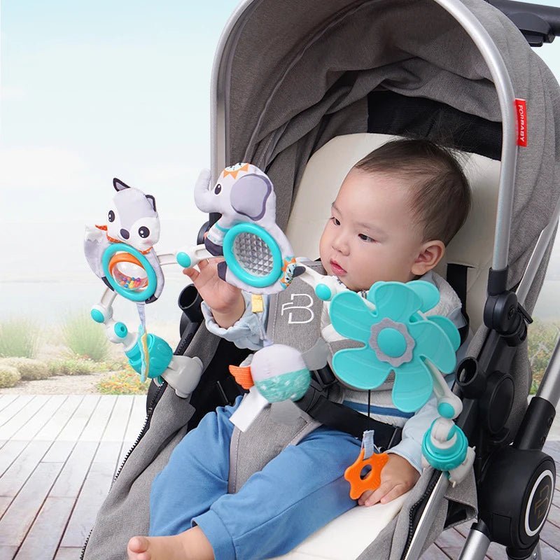 arche de jeu musicale poussette bébé - Planète bébé