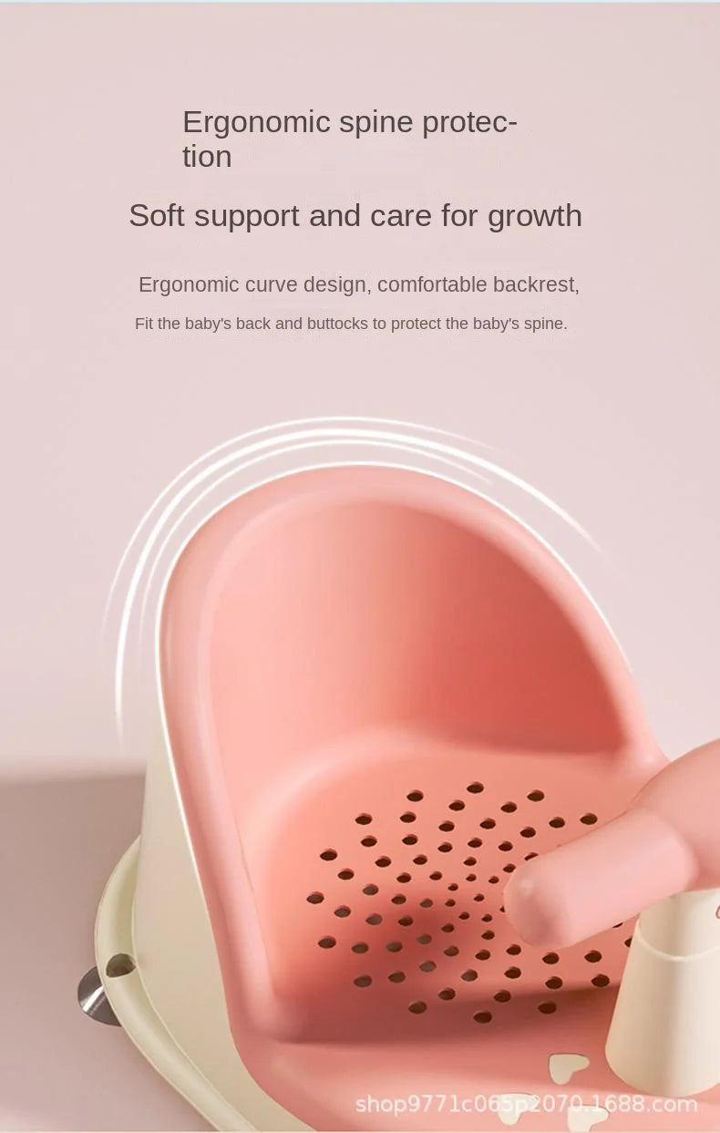 🚿 Siège de Douche Portable pour Enfant – Support de Bain pour Nouveau-nés et Jeunes Enfants™ - Planète bébé