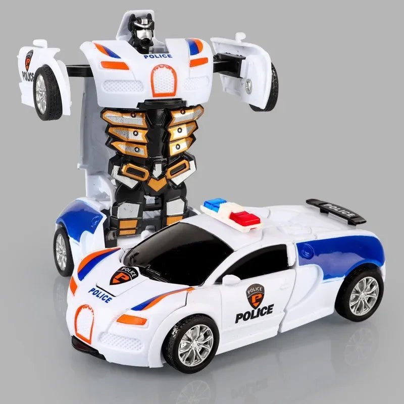 Voiture Robot Transformable à Inertie® - Planète bébé