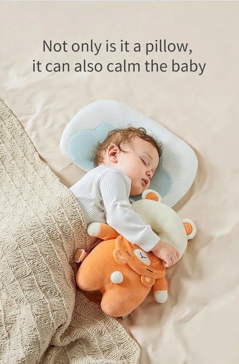 AIBEDILA Baby Head Protection Headrest Cushions for Babies Newborn Baby Care Things Gadgets Bedding Kids Security Pillows AB268™ - Planète bébé