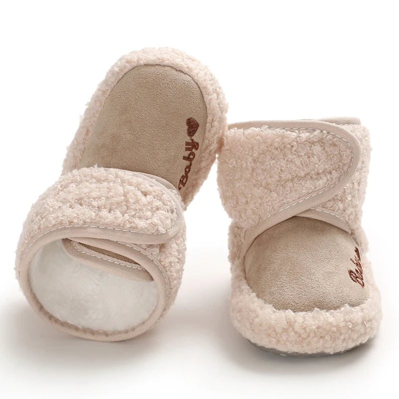 đ§žâïž Chaussures dâHiver BĂ©bĂ© â Premiers Pas AntidĂ©rapants â Doublure Coton Chaud â Motif Cartoonâą