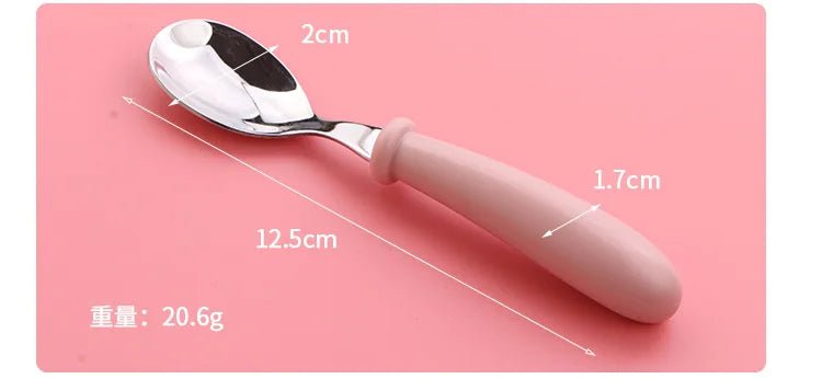 🍽️✨ Set de Couverts Enfant 3 pièces – Cuillère, Fourchette & Boîte – Inox & Sans BPA™ - Planète bébé