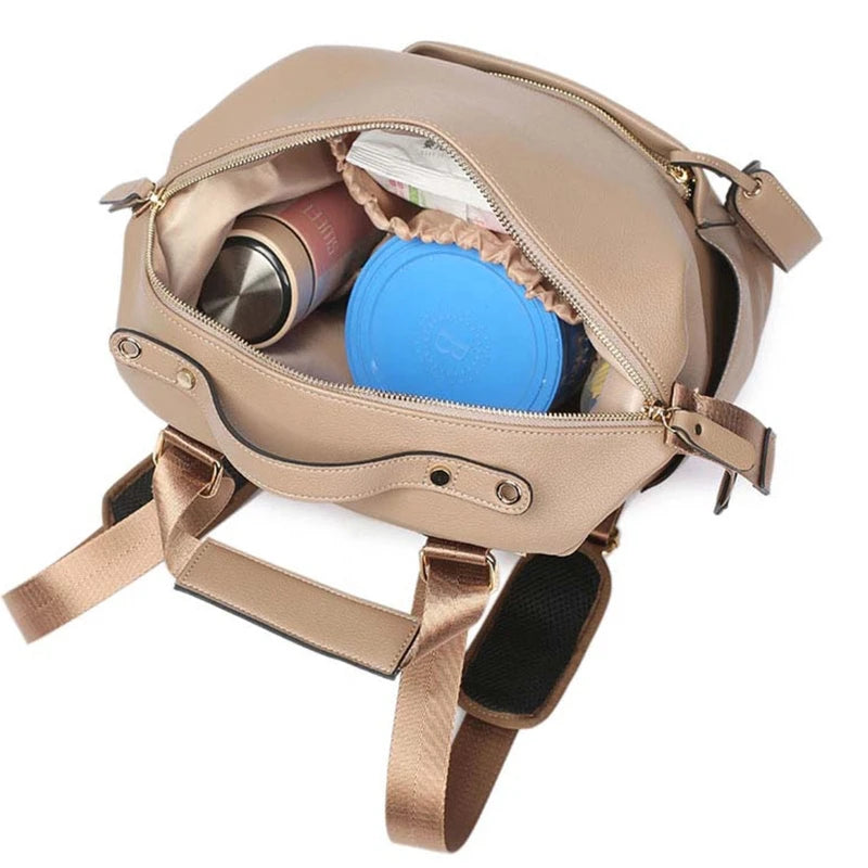 Mommy Bag – Sac à Langer Élégant en Cuir PU™