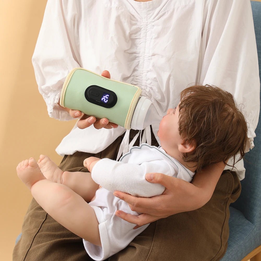 🔥 Chauffe - Biberon USB Portable – Idéal pour la Voiture et les Sorties – Compatible avec Bouteilles de Lait Bébé™ - Planète bébé