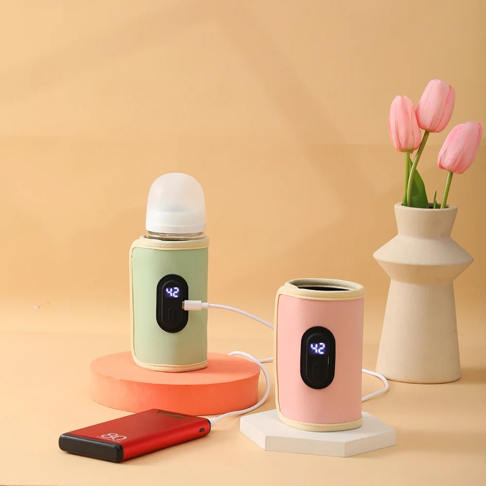 🔥 Chauffe - Biberon USB Portable – Idéal pour la Voiture et les Sorties – Compatible avec Bouteilles de Lait Bébé™ - Planète bébé