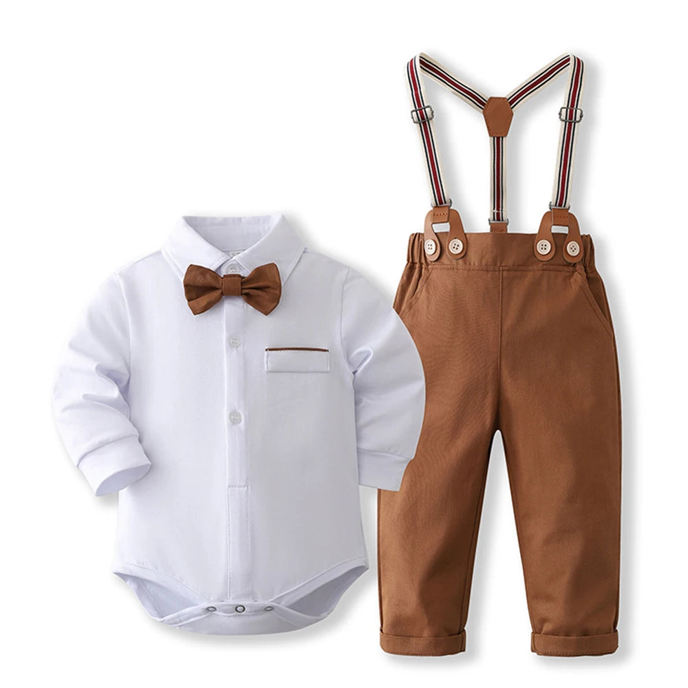 đ©đ Ensemble Costume Gentleman BĂ©bĂ© â Romperâą - PlanĂšte bĂ©bĂ©