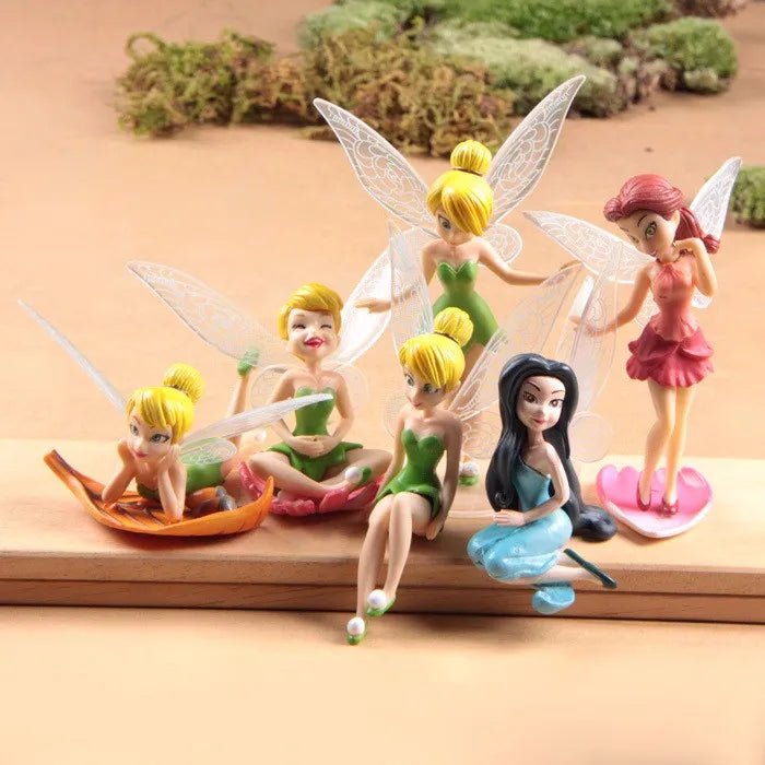 Figurines Fée Clochette 6pcs ™ - Planète bébé