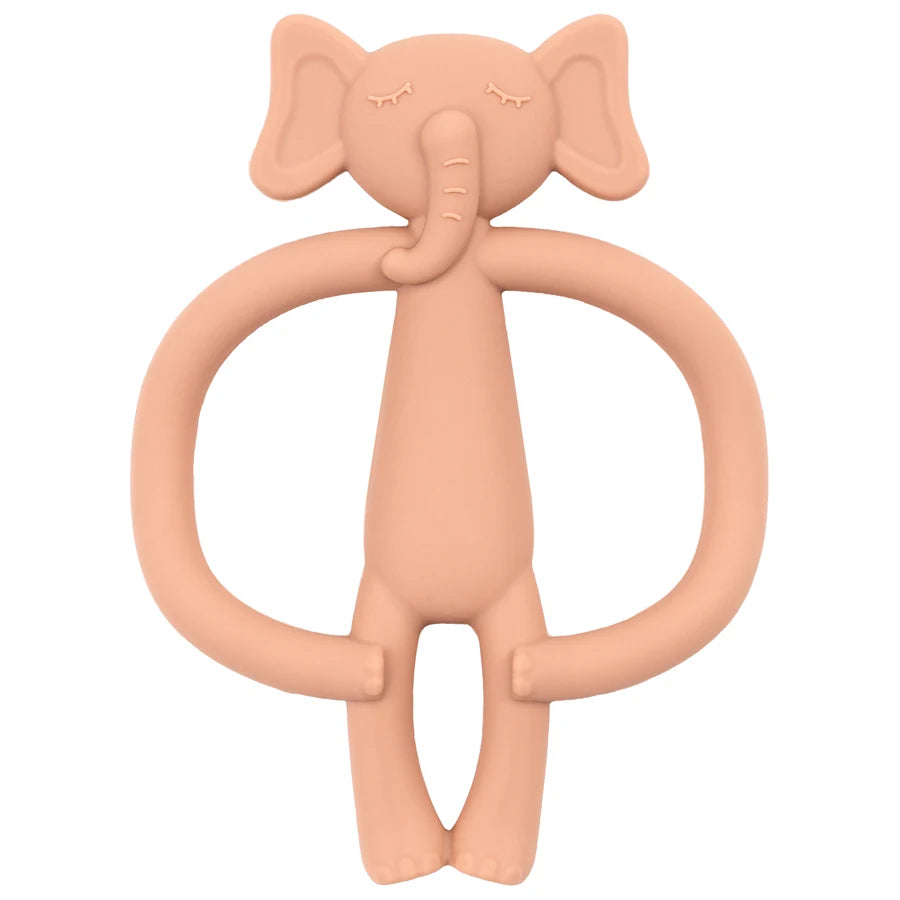 🦷🎁 Anneau de Dentition en Silicone – Cadeau Bébé – Jouet à Mâcher Durable et Sûr pour Nouveau-né™ - Planète bébé