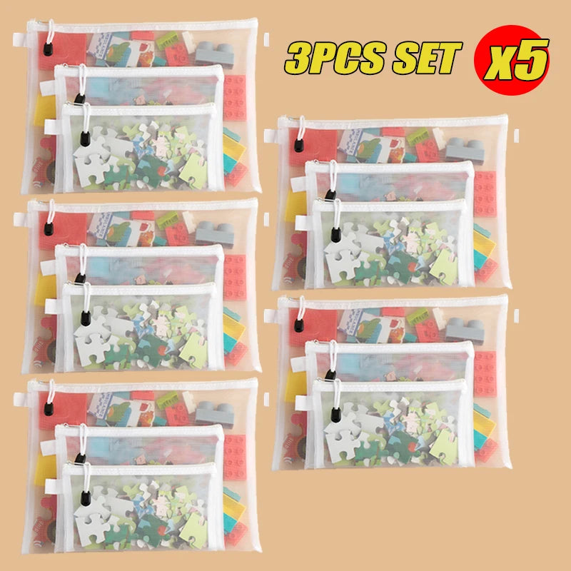 đïž Lot de 1 Ă 30 pochettes zippĂ©es en maille â Ătanches & Multi-usagesâą - PlanĂšte bĂ©bĂ©