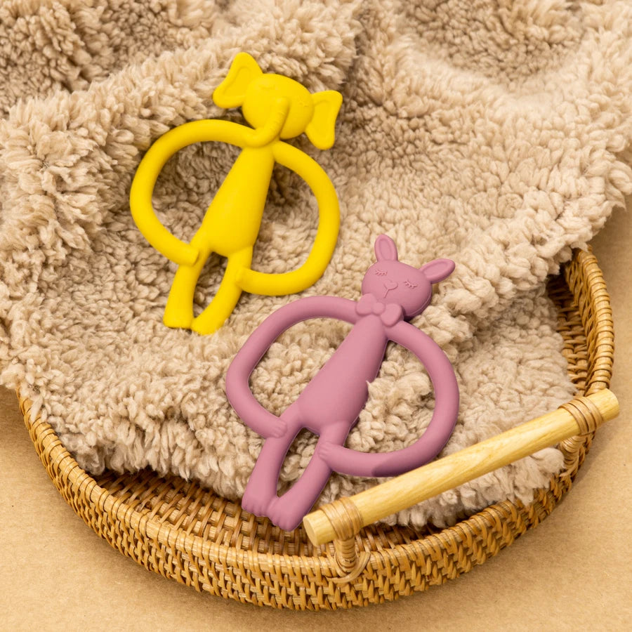 🦷🎁 Anneau de Dentition en Silicone – Cadeau Bébé – Jouet à Mâcher Durable et Sûr pour Nouveau-né™ - Planète bébé