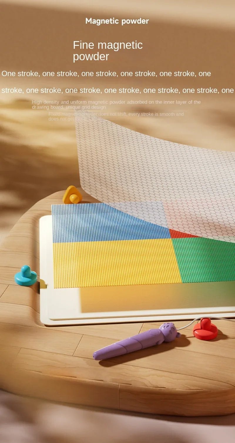 Ardoise Magnétique Montessori - Planète bébé