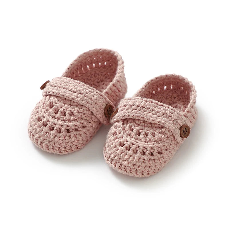 🧦👶 Chaussons Bébé en Coton Tricoté – Mi-Saison – Unisexe 0 à 18 Mois – Boucle & Confort Absolu™ - Planète bébé