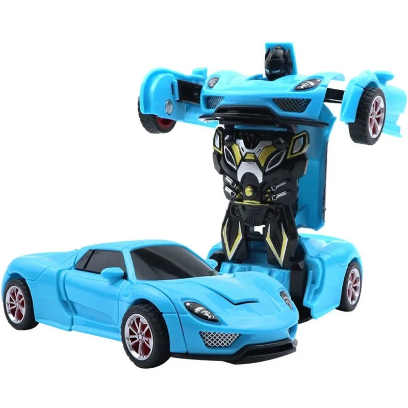 Voiture Robot Transformable à Inertie® - Planète bébé