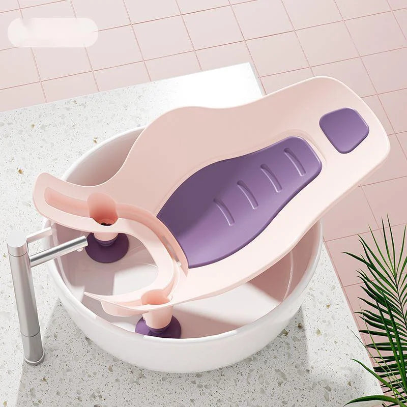 New Infant Baby Washing Ass Artifact Portable Baby Washing Fart Basin Newborns Washing PP Tub Supplies Baby Bathtub Baby Care™ - Planète bébé