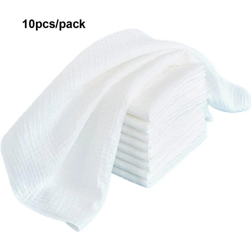 đŒđ§Œ Lot de 10 Couches en Gaze BĂ©bĂ© â 100% Coton â RĂ©utilisables & Lavables â 43x45cm â Ultra Douces & Respirantesâą