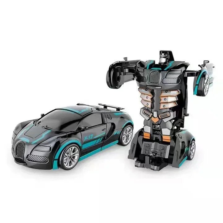 Voiture Robot Transformable à Inertie® - Planète bébé