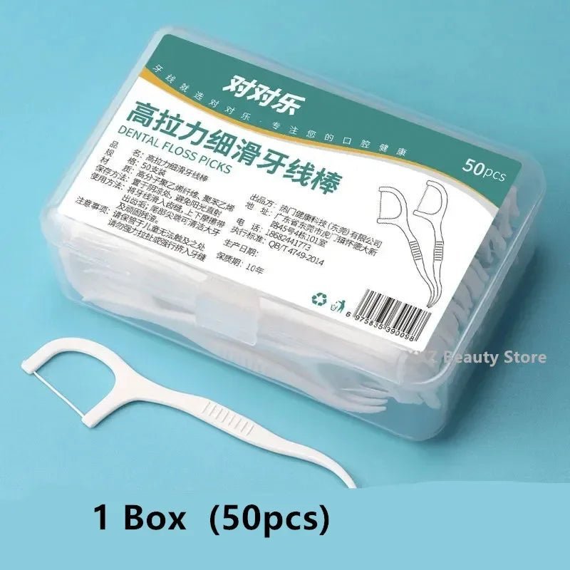 😁 Boîte Portable de Fil Dentaire Jetable – 1/2/5/10 Boîtes – Hygiène Buccale Pratique & Efficace™ - Planète bébé