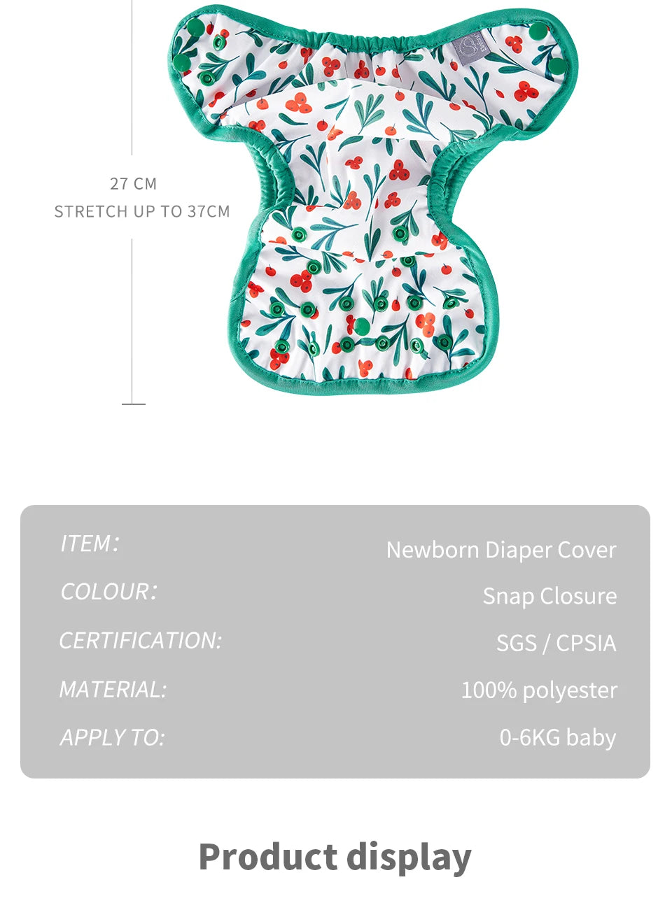 đŒđŠ Culotte de Protection BĂ©bĂ© HappyFlute â ImprimĂ© Cartoon â Ătanche & Respirante â 0-6kgâą