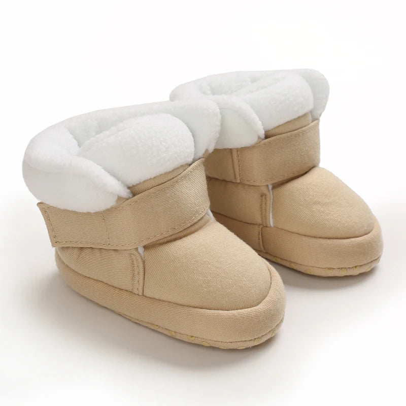 đ§žâïž Chaussures dâHiver BĂ©bĂ© â Premiers Pas AntidĂ©rapants â Doublure Coton Chaud â Motif Cartoonâą